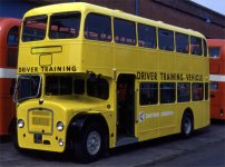97TVX in Eastern Counties driver training livery