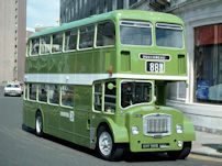 AHY981B in NBC green livery
