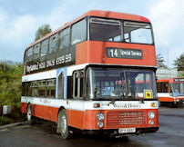 BFX665T in Wilts & Dorset livery