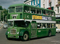 BHU977C in NBC green livery