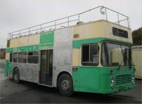 CJH119V undergoing conversion to offside entrance