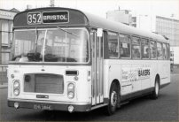 EHU386K in Bristol OMO livery