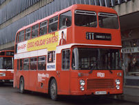 JWT756V in NBC red livery