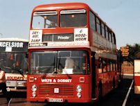 KRU856W in NBC red livery