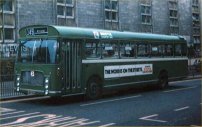 OAE954M in NBC green livery