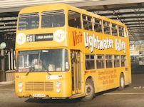 PWY45W in advertising livery for Lightwater Valley