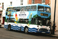 RHT503S in allover advertising livery for Bristol Water