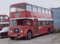 TRB577F in NBC red livery