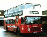 XJJ668V in East Kent livery