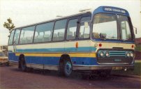 AWU108G in early Avon Coach Hire livery