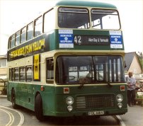 FDL681V in Southern Vectis livery