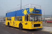 JHW109P in seafront livery with First names