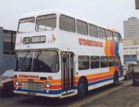 JNU134N in Stagecoach stripey livery