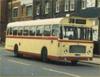 JWU335J in West Yorkshire coach livery