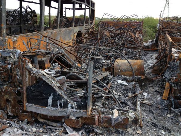 JWV259W destroyed by fire in 2013