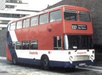 KRU838W with Hampshire Bus