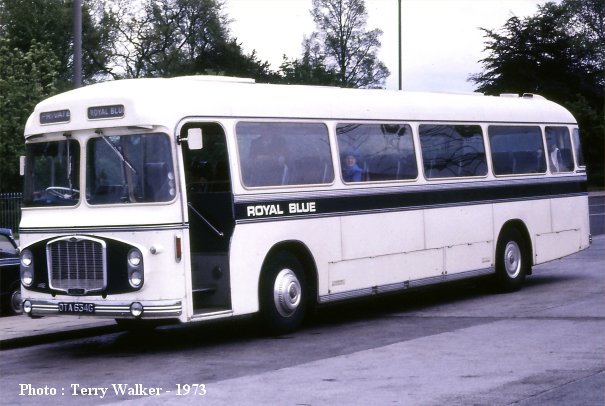 OTA634G in Royal Blue livery