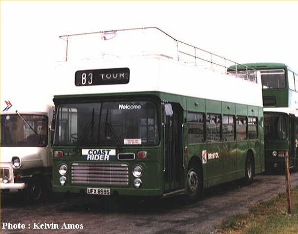 UFX859S in 1983 open-top livery