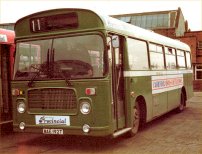 WAE192T in NBC green livery with Provincial fleetnames