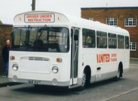 WAE192T in Arriva driver training livery