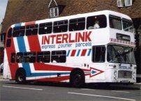 WJM832T in allover advertising livery for Interlink